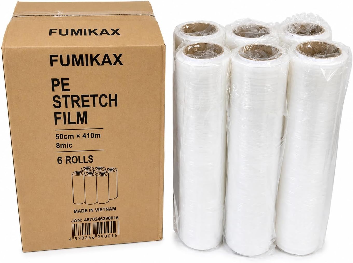 FUMIKAX PEストレッチフィルム 6本セット